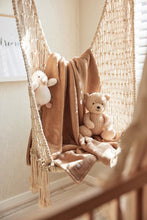 Afbeelding in Gallery-weergave laden, Deken Wieg 75x100cm Basic Knit BISCUIT FLEECE