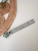 Afbeelding in Gallery-weergave laden, Speenkoord in 5 kleuren met naam