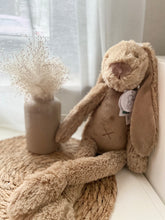 Afbeelding in Gallery-weergave laden, BRUINE meneer konijn (happy horse) met borduring