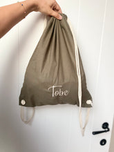 Afbeelding in Gallery-weergave laden, Geborduurde turnzakken in verschillende kleuren