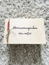 Afbeelding in Gallery-weergave laden, Herinneringendoos hout SMALL