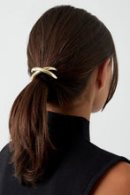 Afbeelding in Gallery-weergave laden, Haar elastiek met gouden accent
