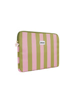 Afbeelding in Gallery-weergave laden, Laptop tas groen gestreept
