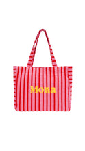 Afbeelding in Gallery-weergave laden, Gestreepte shopper in 2 kleuren
