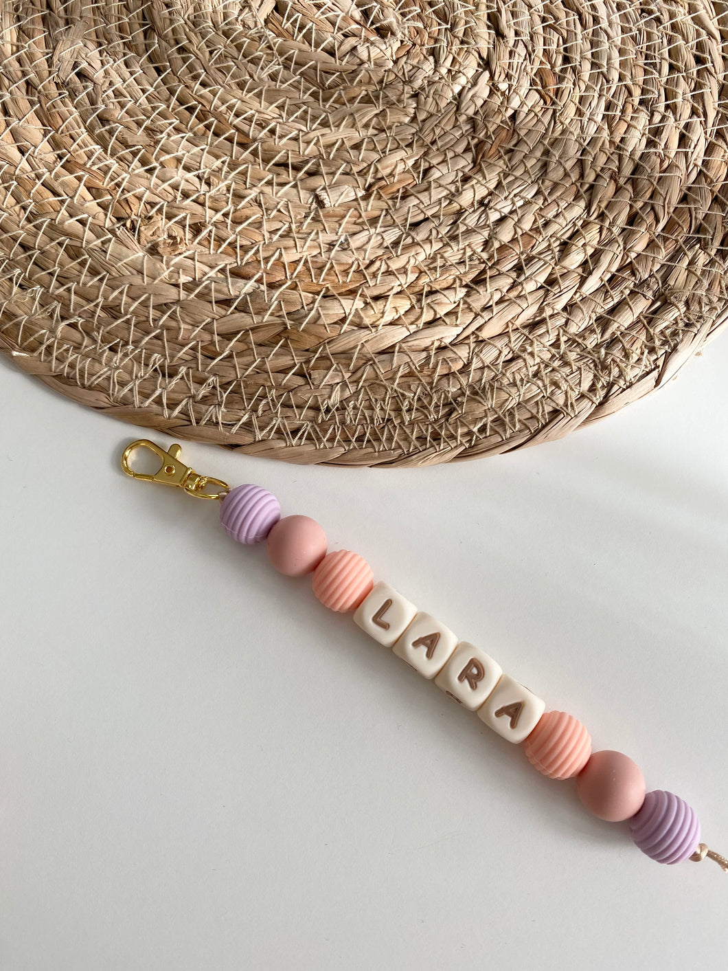 Pastel sleutelhanger