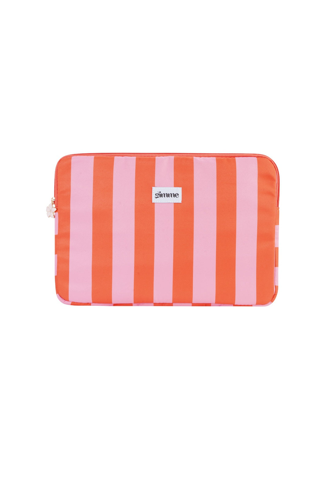 Laptop tas roze gestreept