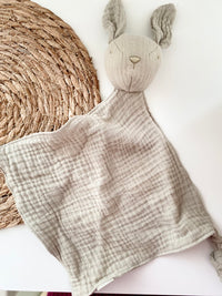 Knuffel konijn olive green
