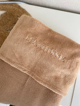 Afbeelding in Gallery-weergave laden, Deken Wieg 75x100cm Basic Knit BISCUIT FLEECE
