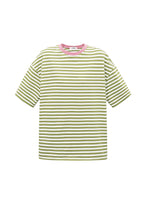 Afbeelding in Gallery-weergave laden, Dames t-shirt stripes met borduring
