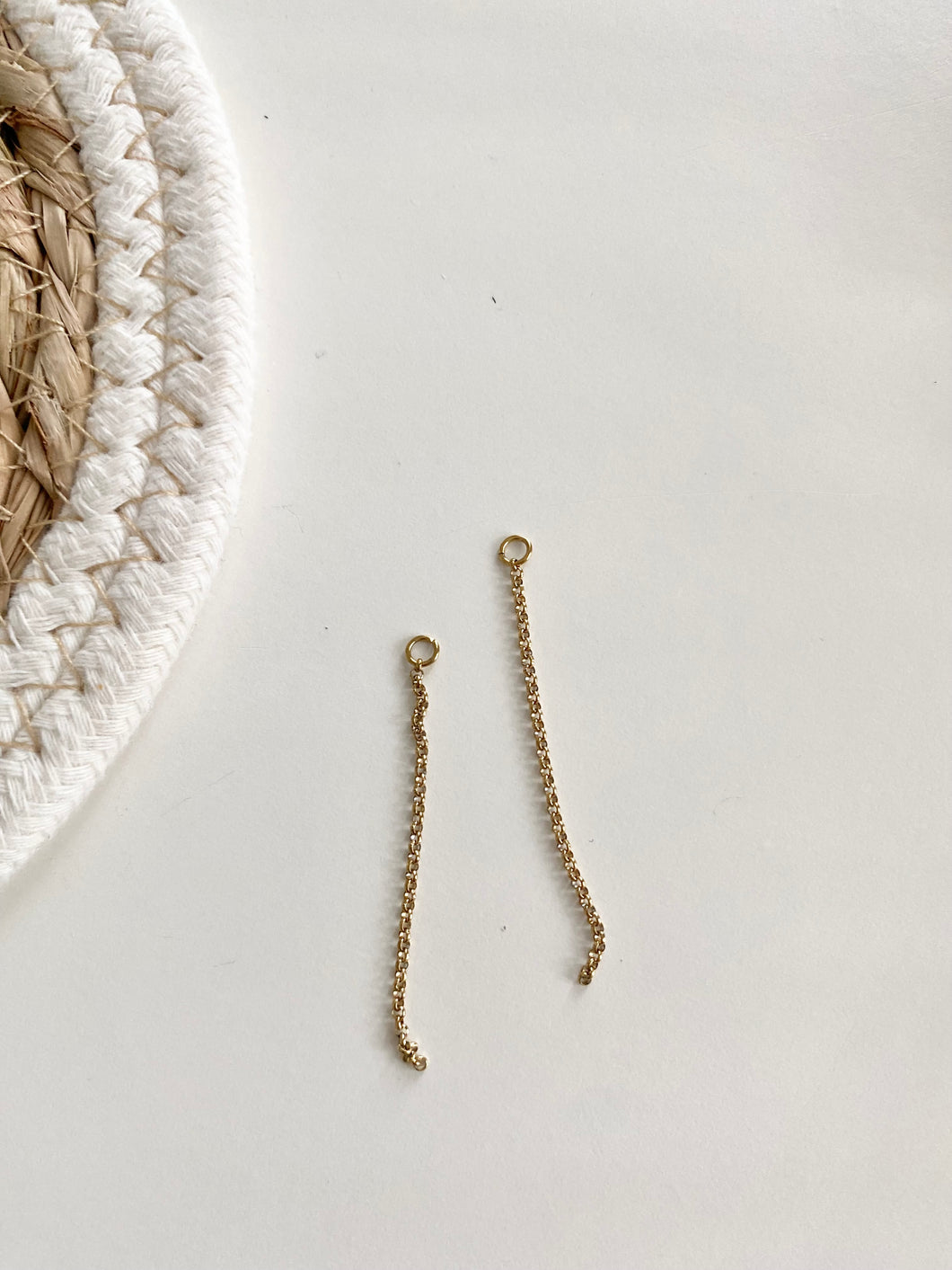 Goudkleurige ketting bedel