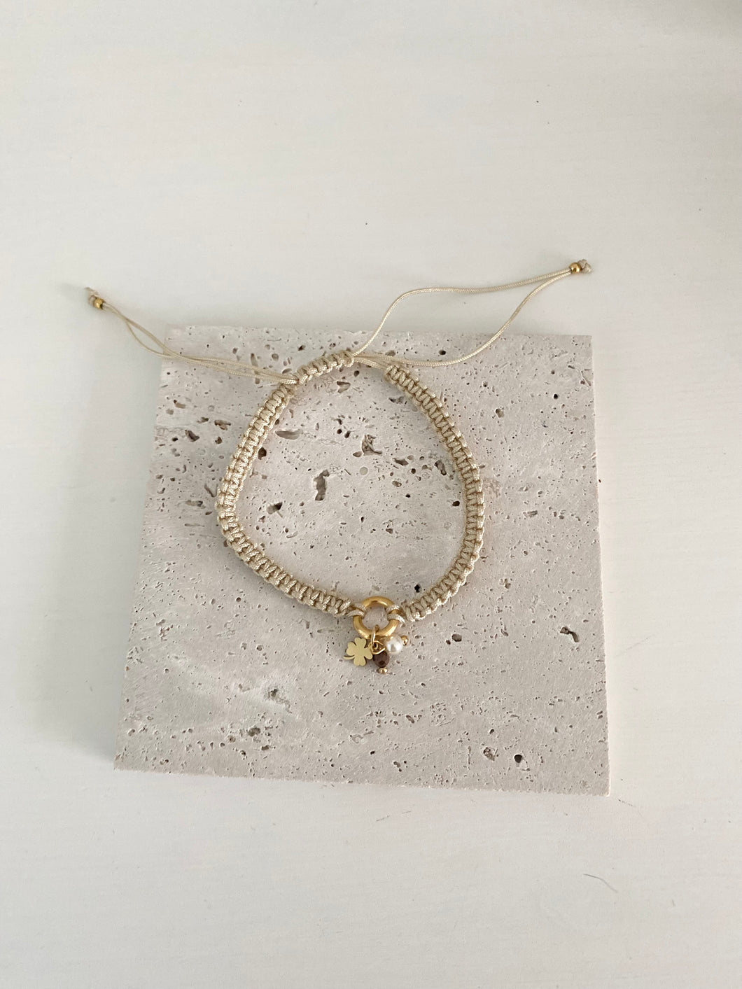 Klavertje armband