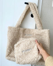 Afbeelding in Gallery-weergave laden, Mommy bag beige (borduring)
