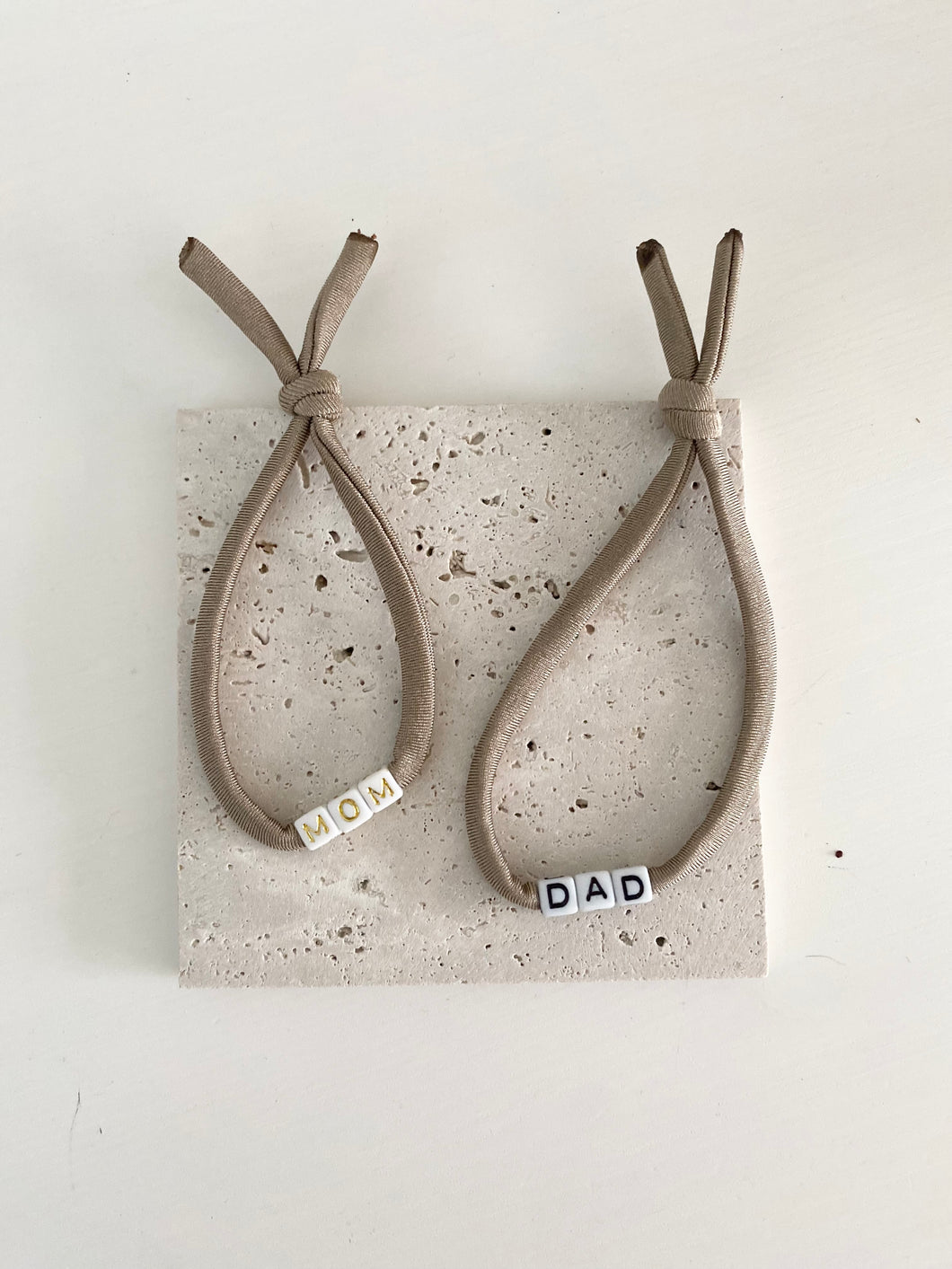 Mom & Dad armband