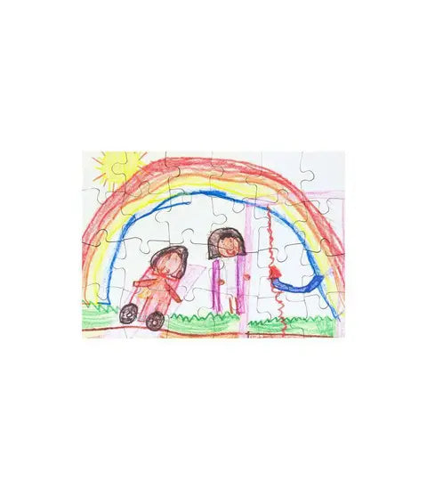 Puzzel met foto of tekening