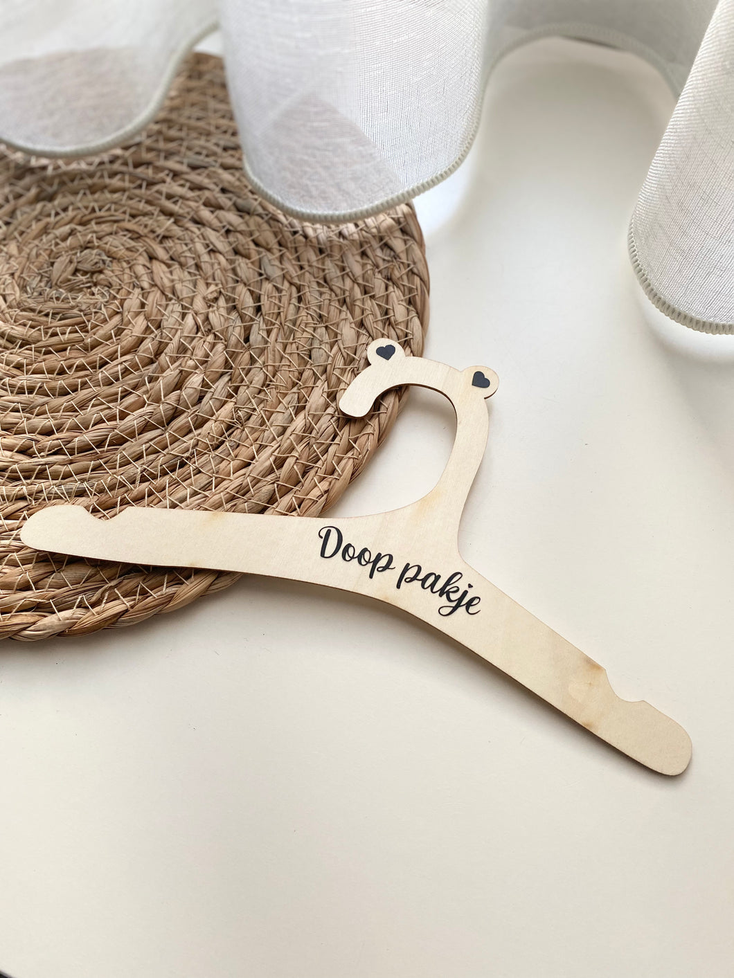 Kapstok baby/kind met naam