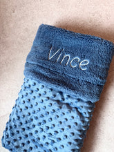 Afbeelding in Gallery-weergave laden, Fleece babydekentje BLAUW
