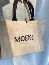 Afbeelding in Gallery-weergave laden, Jute shopper met bedrukking
