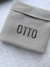 Afbeelding in Gallery-weergave laden, Deken 75x100cm basic knit OLIVE GREEN
