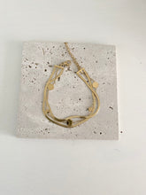 Afbeelding in Gallery-weergave laden, Gouden trio armband
