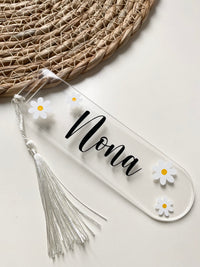Bladwijzer/ bookmarker met naam