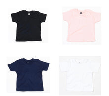 Afbeelding in Gallery-weergave laden, T-shirt met eigen bedrukking in verschillende kleuren BABY/ KIND

