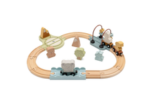 Afbeelding in Gallery-weergave laden, Houten treinset
