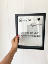 Afbeelding in Gallery-weergave laden, Welkombord baby ZWART
