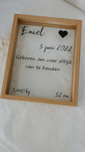 Afbeelding in Gallery-weergave laden, Welkom baby bord HOUT
